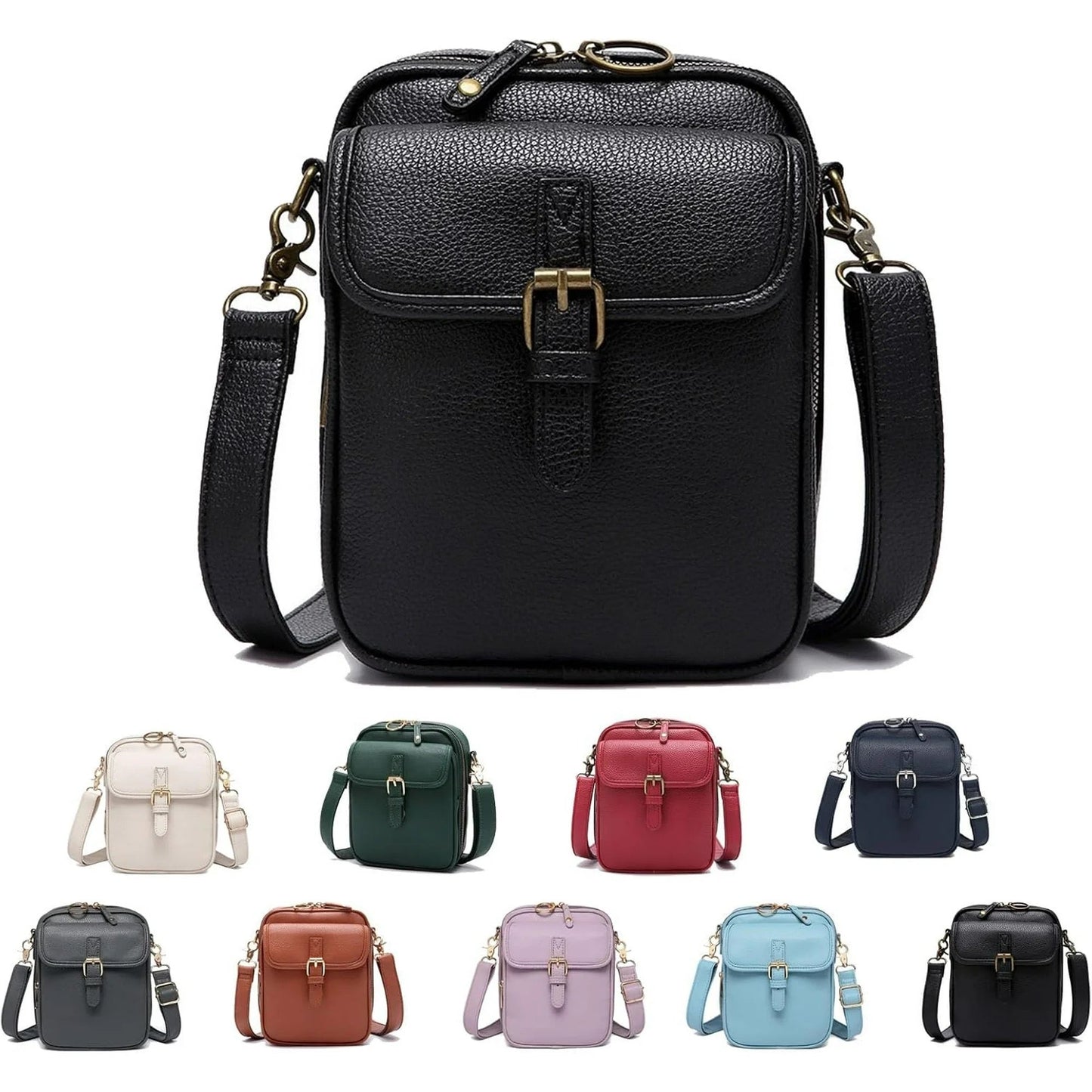 Sac à bandoulière en cuir premium