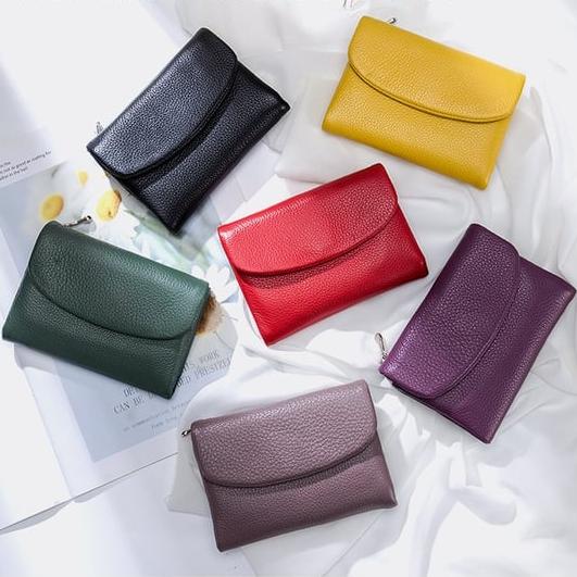 Portefeuille en Cuir de Luxe