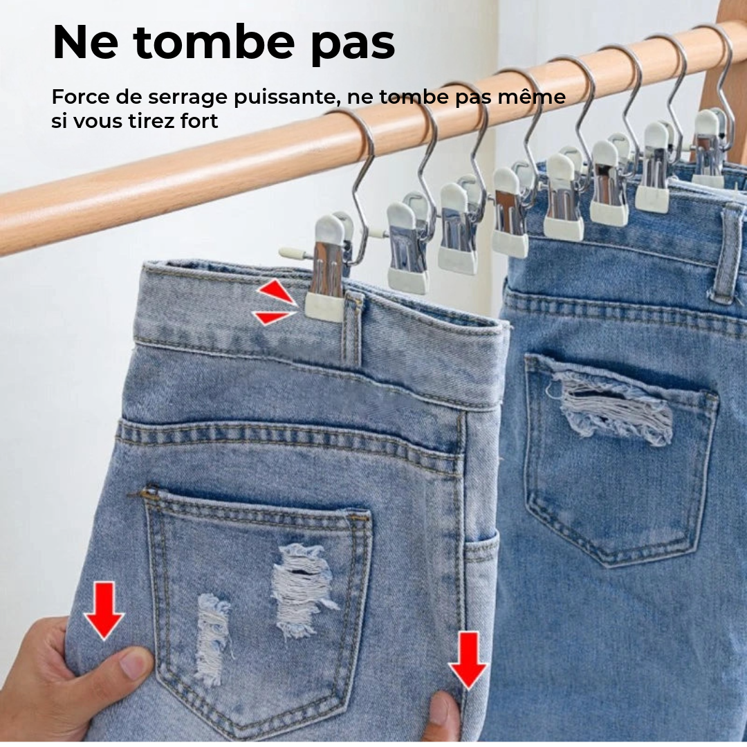 Porte-manteau intelligent gain de place