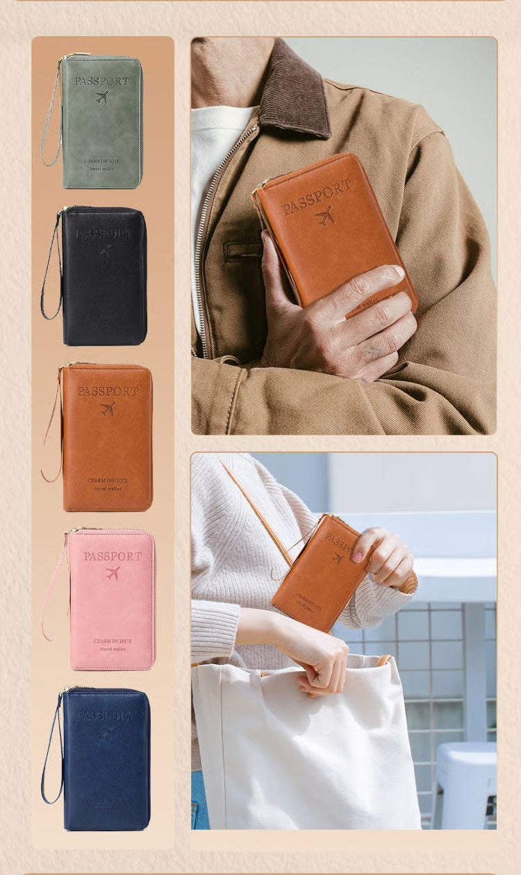 Portefeuille Passeport RFID