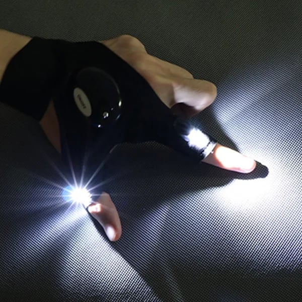 Gants LED éclairants