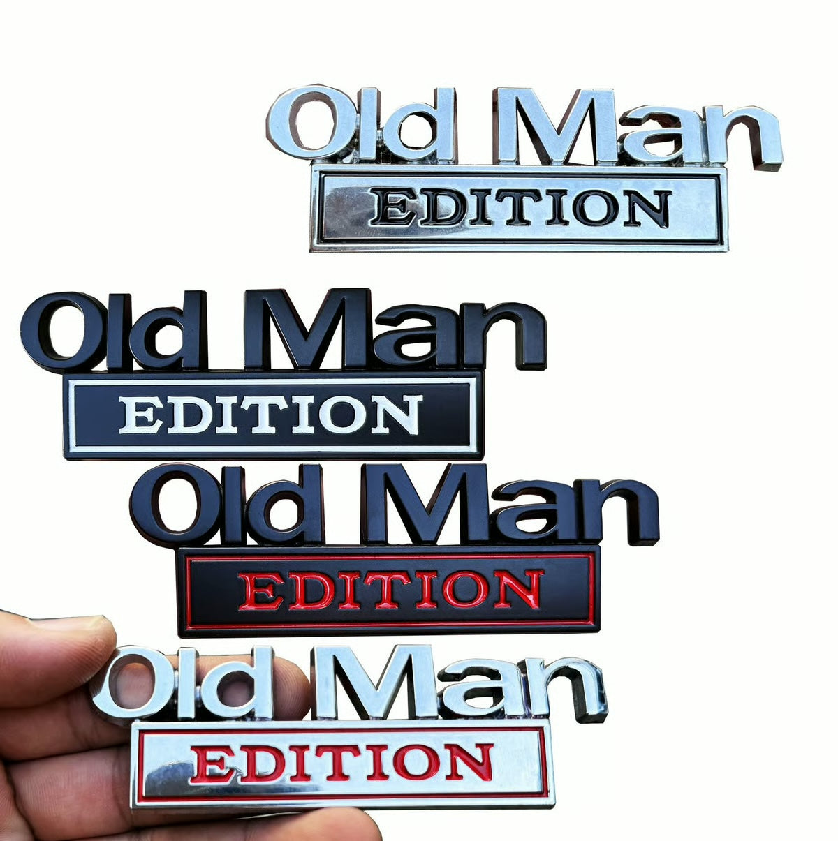 Émblème Auto Old Man Edition
