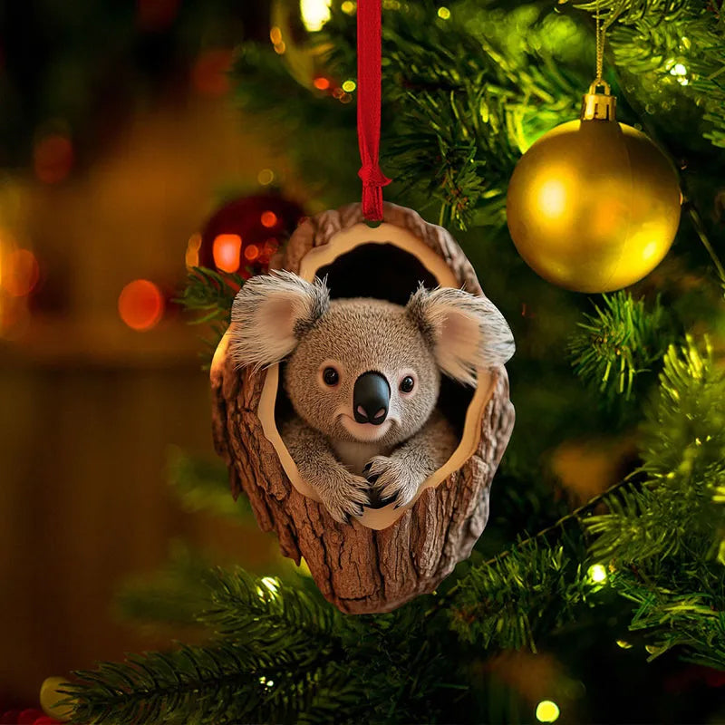 Décorations de Noël Animalières