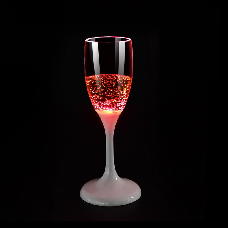 Verre à champagne LED