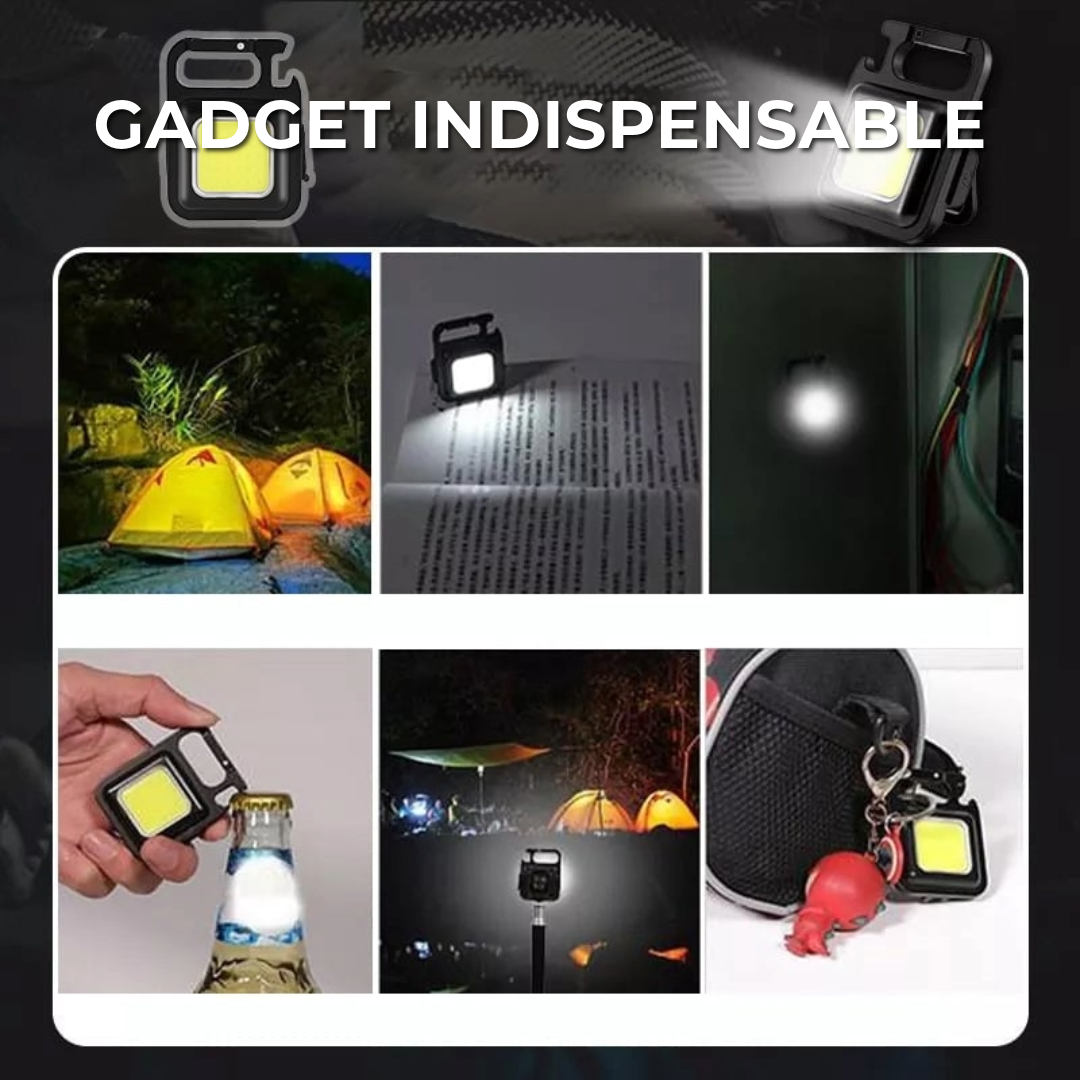 Lampe de poche mini professionnelle porte-clés
