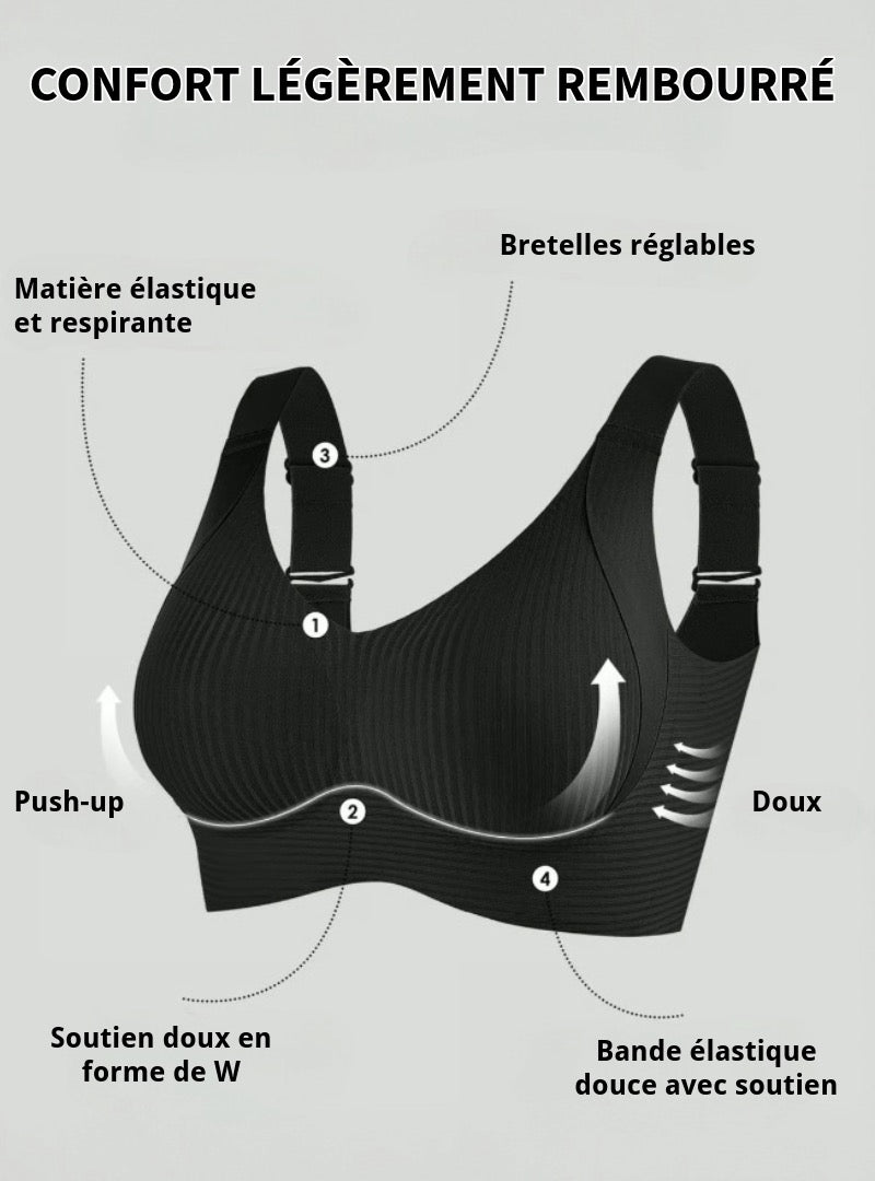 Soutien-gorge Push-Up Sans Armatures