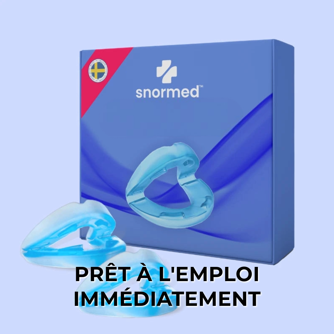 SnorMed™ | Embout Buccal Anti-Ronflement