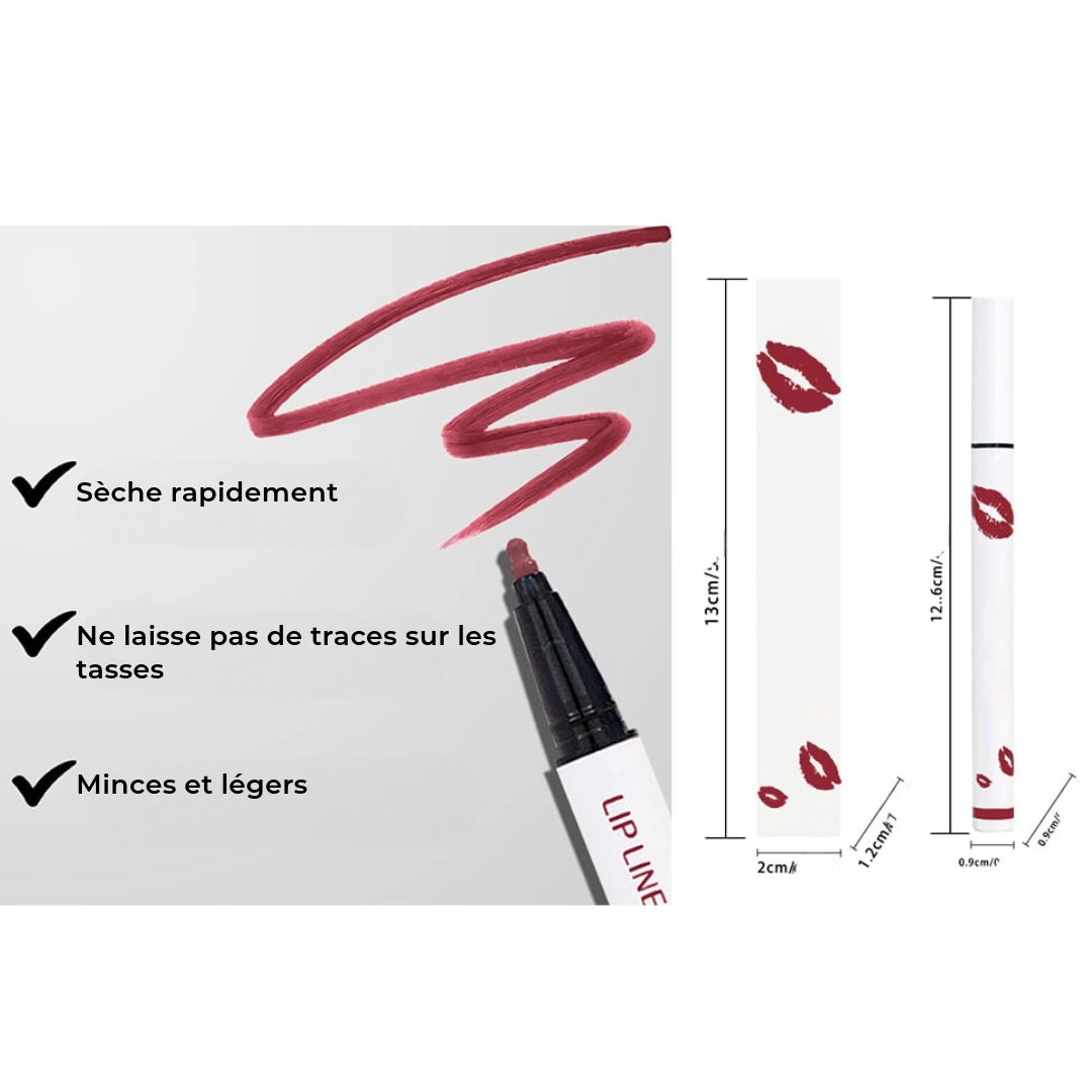2-en-1 Crayon à Lèvres