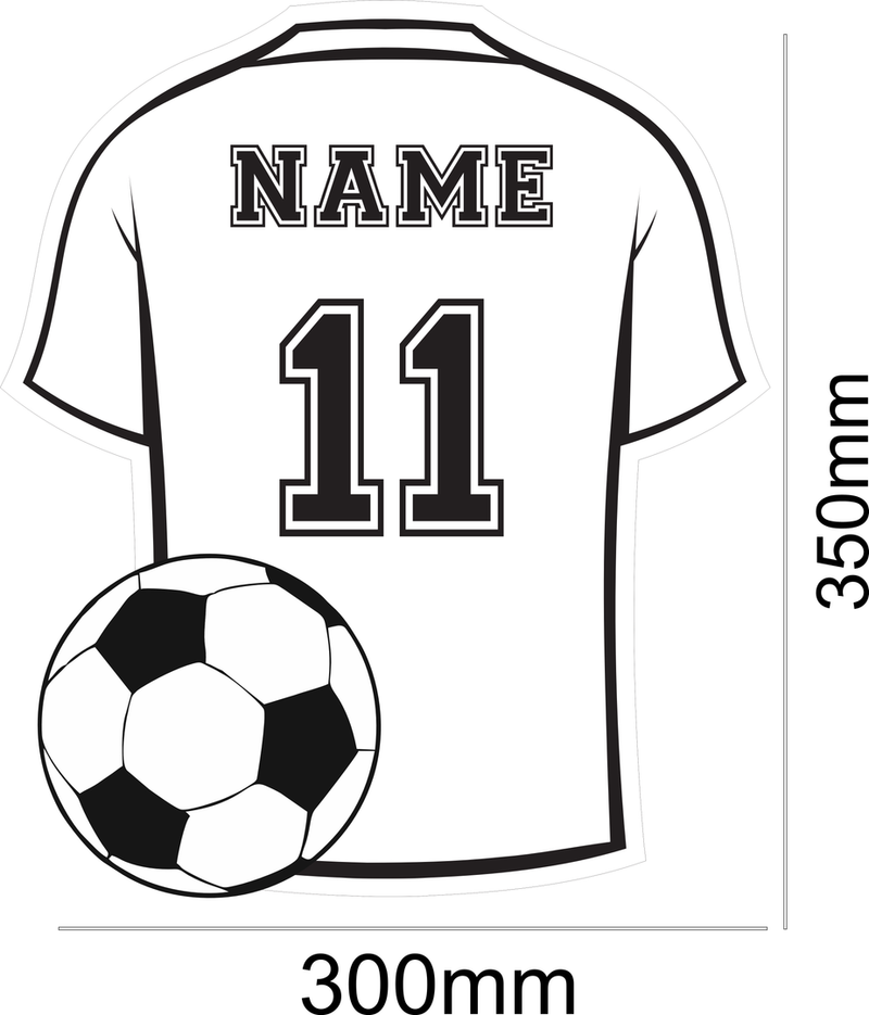 lampe de maillot de football personnalisé