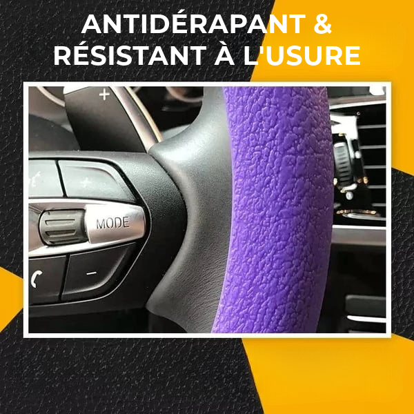 Housse de volant antidérapante