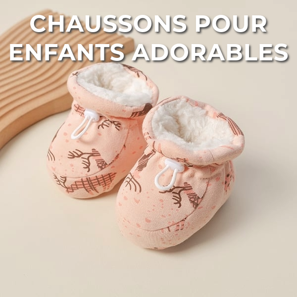 Chaussons pour enfants adorables