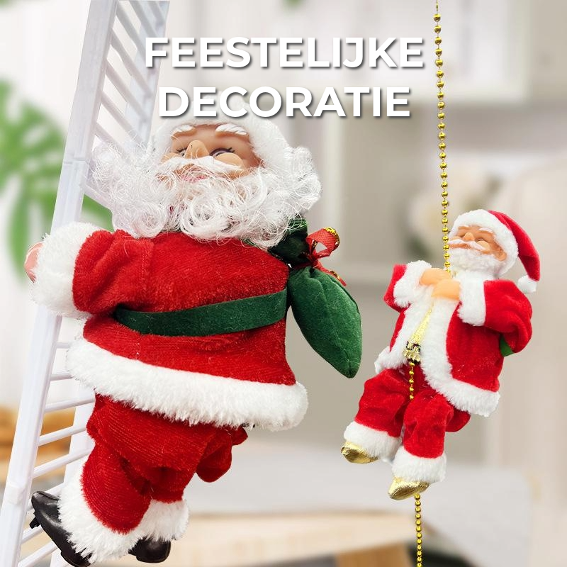 Klimmende Kerstman