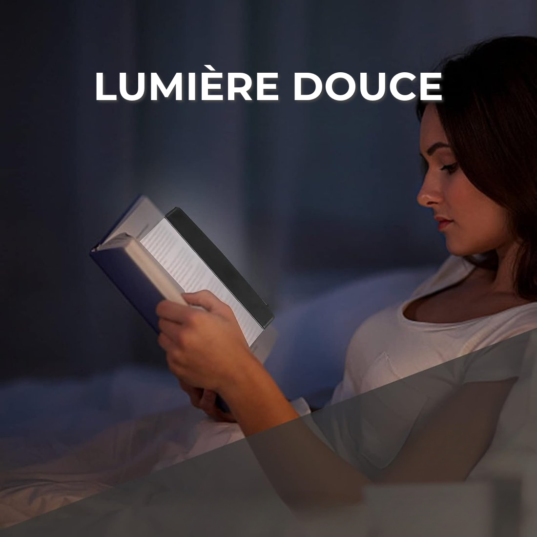 Lampe à livres innovante