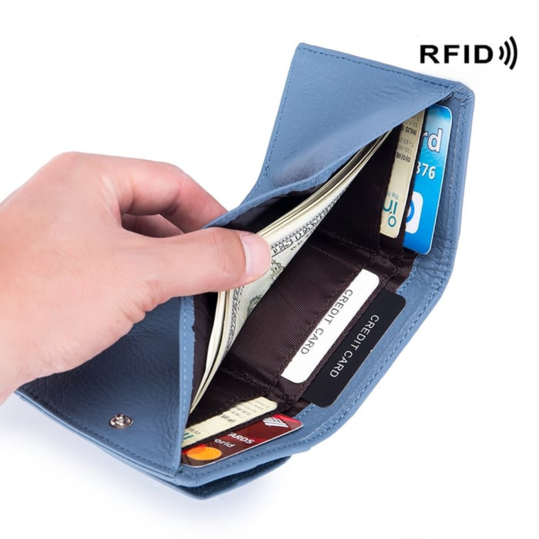 Portefeuille en Cuir RFID