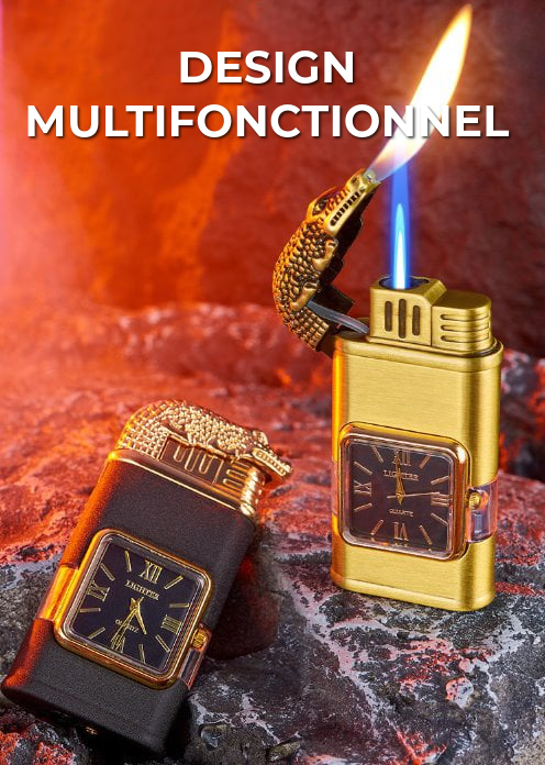 Horloge Briquet Vintage