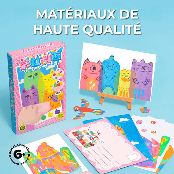 kit créatif Arc-en-ciel magique