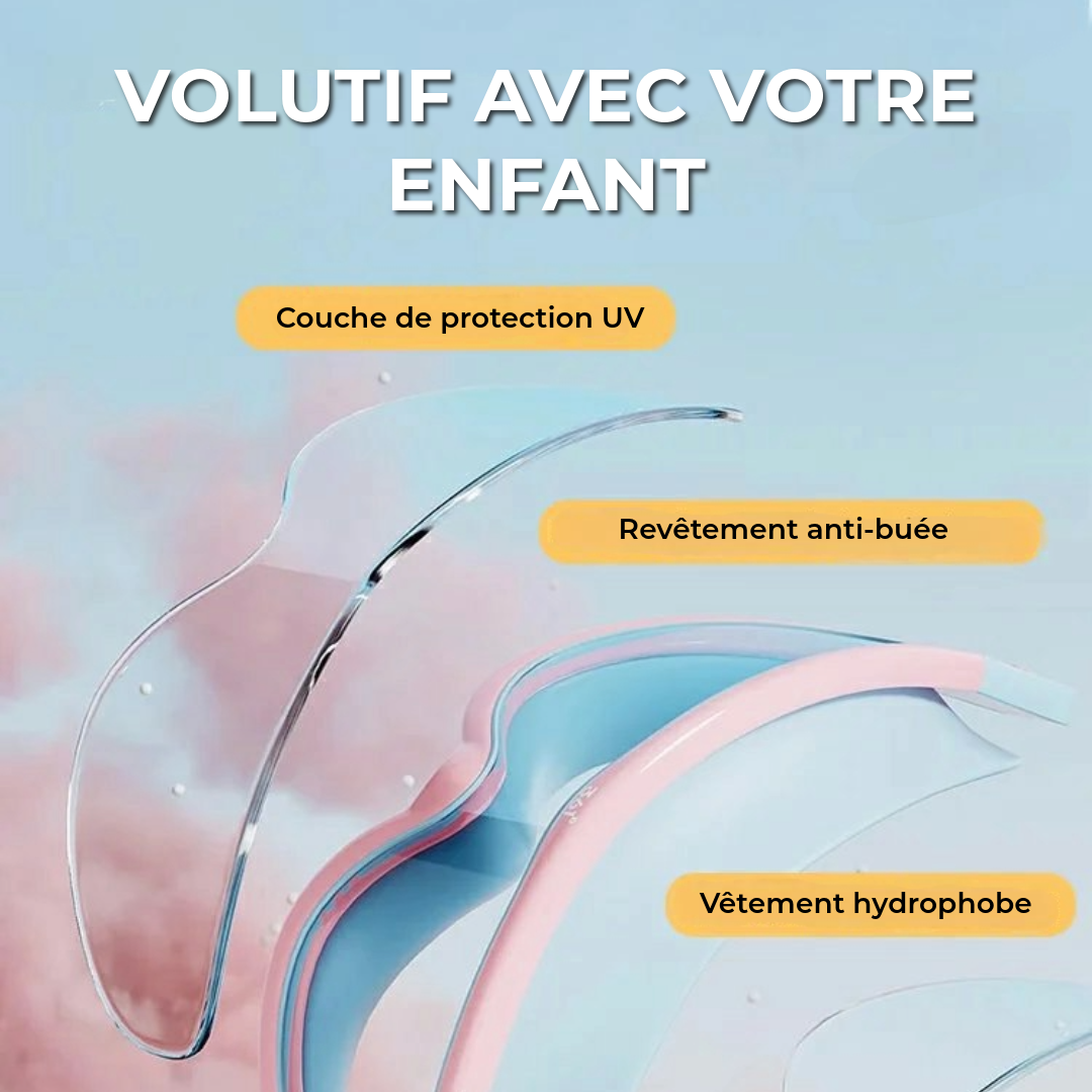 Lunettes de natation avec protection UV