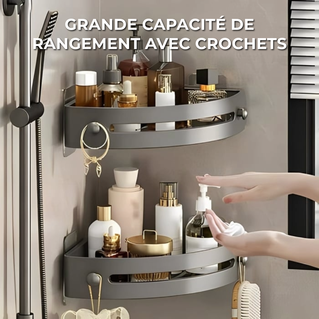 Organisateur de salle de bain multifonctionnel