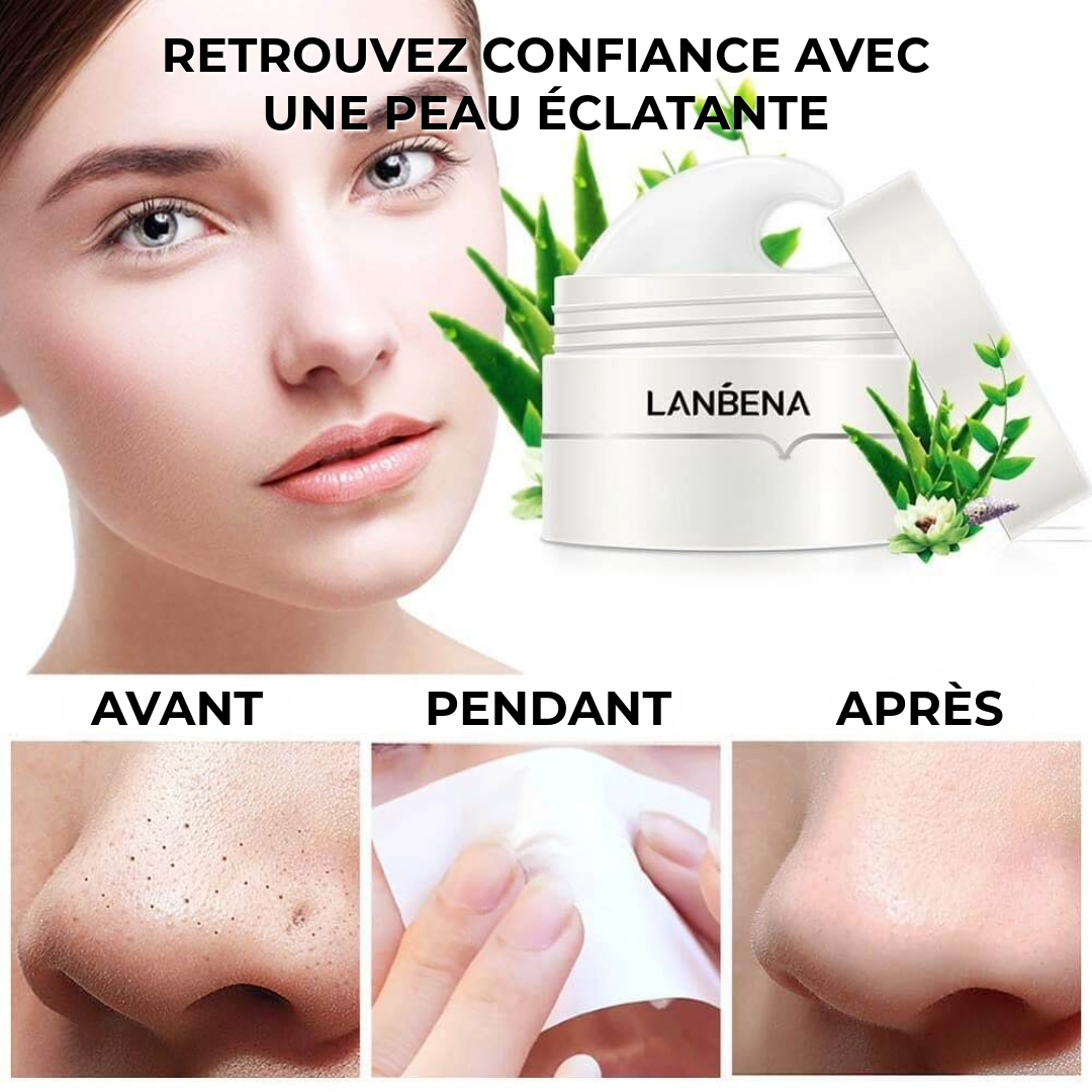 LANBENA™ Masque Visage Points Noirs 60 Pièces