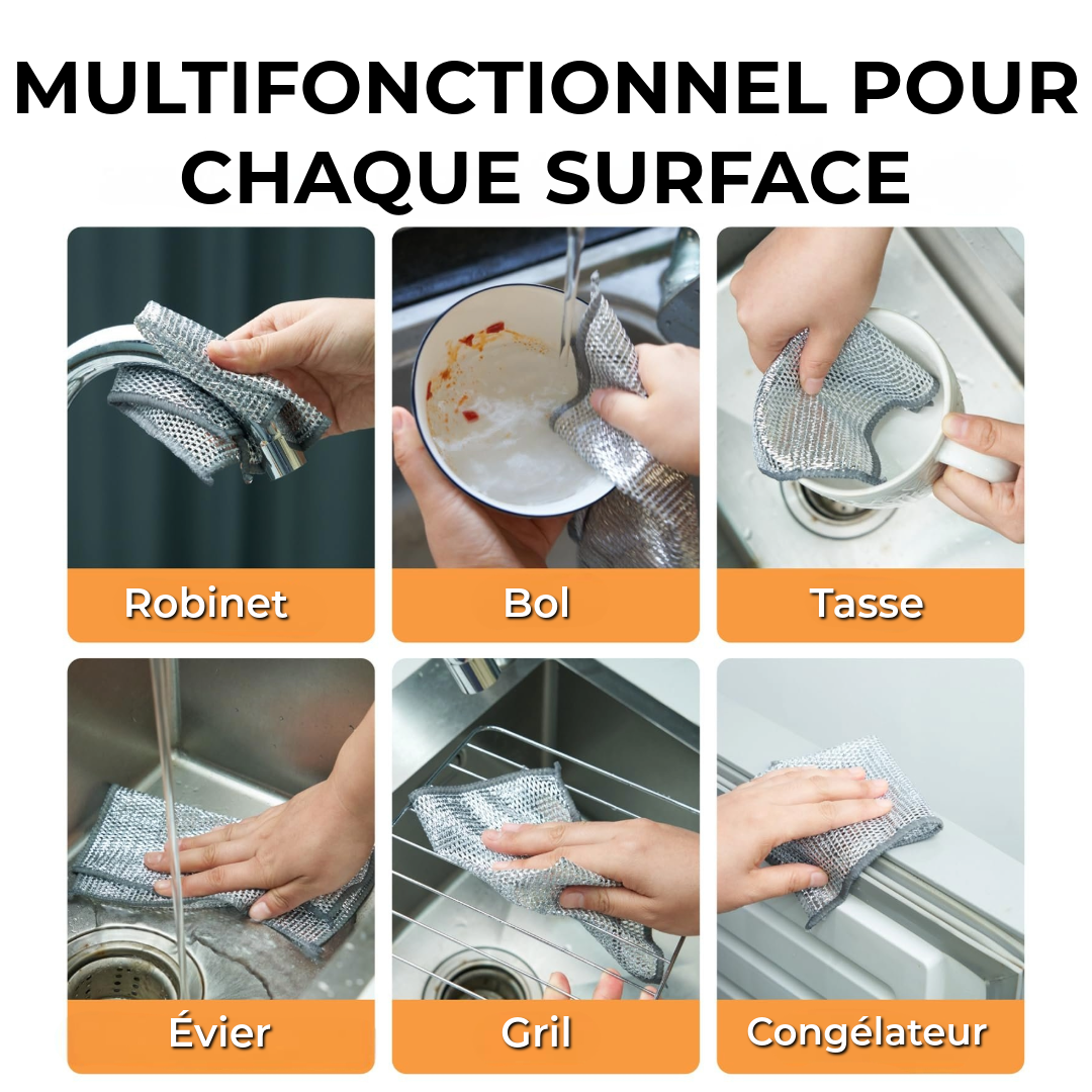 Kit Magique de Chiffons de Ponçage