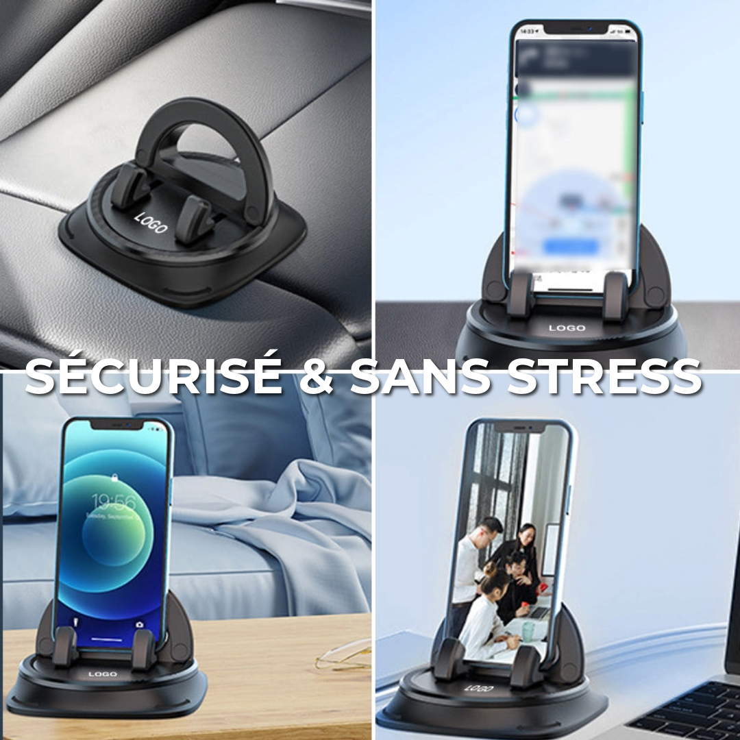 Support téléphone de tableau de bord