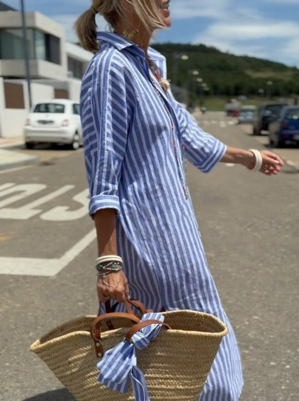 Chemise rayée