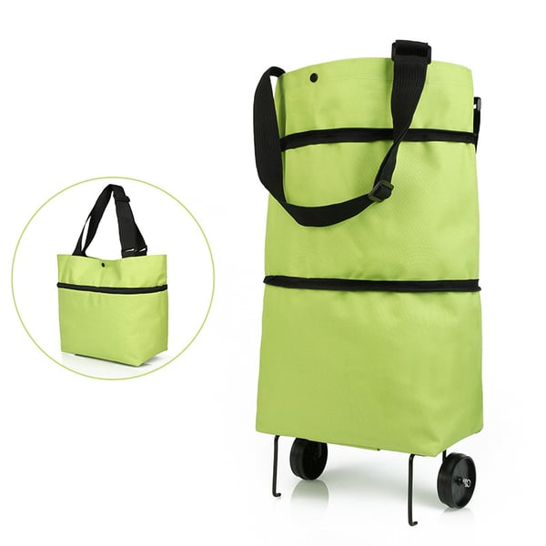 Sac de courses extensible à roulettes