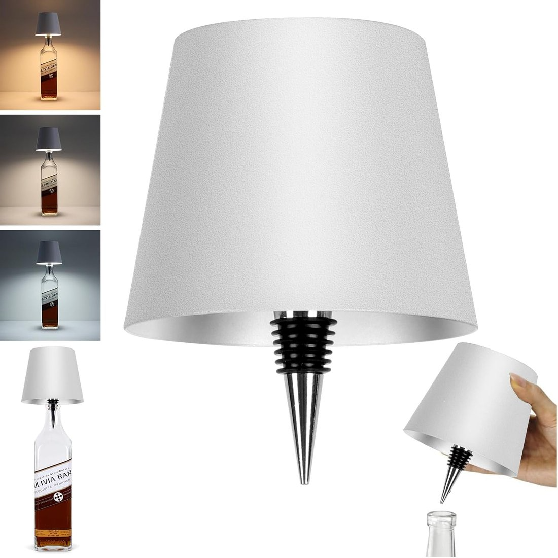 Lampe bouteille sans fil
