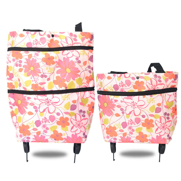 Sac de courses extensible à roulettes