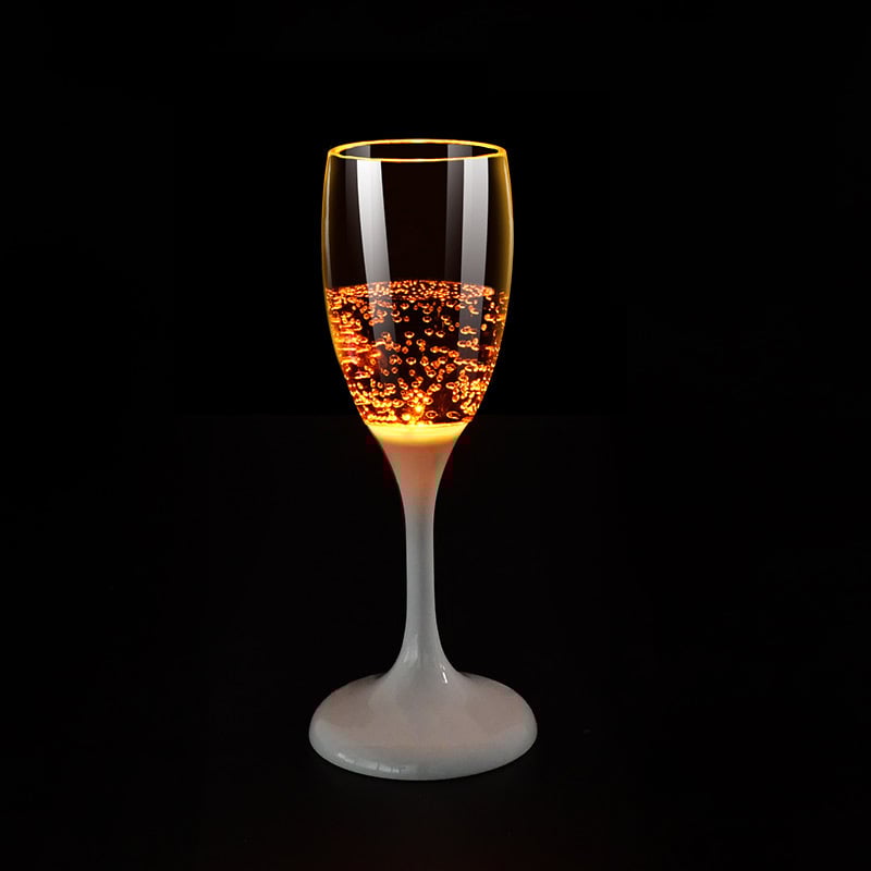 Verre à champagne LED