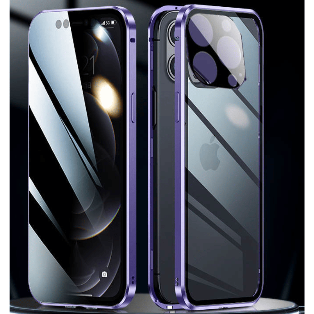Housse de téléphone de luxe + Protecteur d'écran de confidentialité