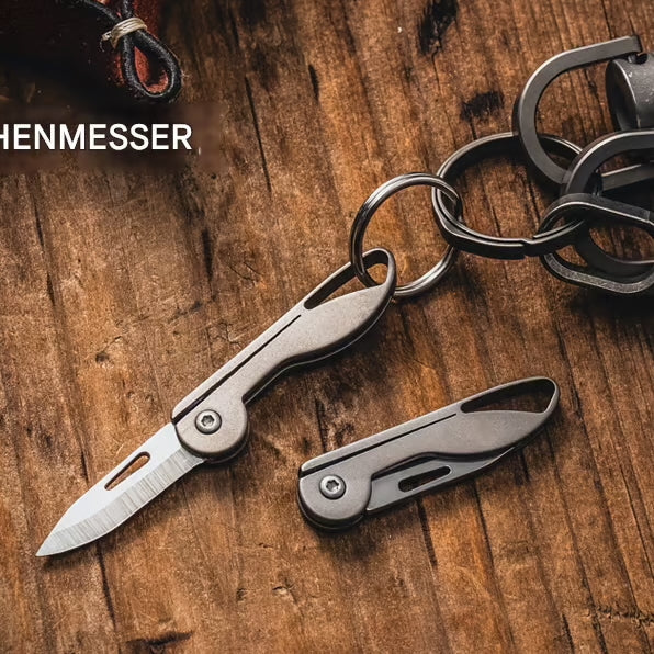 Mini couteau de poche porte-clés