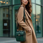 Sac à bandoulière en cuir premium