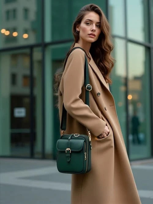Sac à bandoulière en cuir premium
