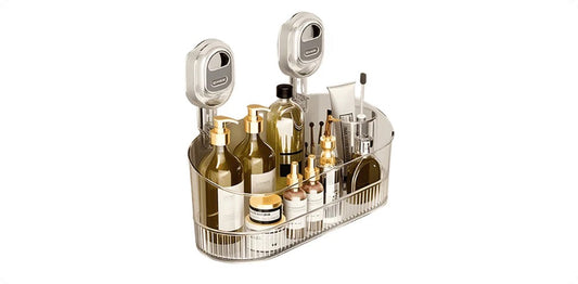 Étagère de rangement avec ventouse
