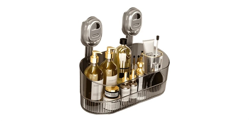 Étagère de rangement avec ventouse