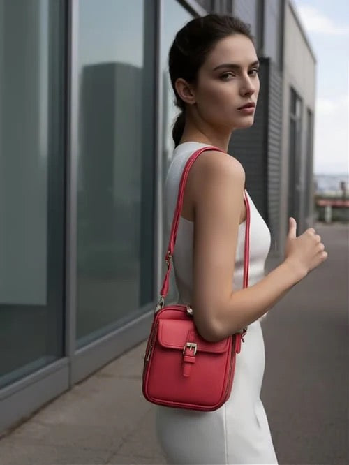 Sac à bandoulière en cuir premium