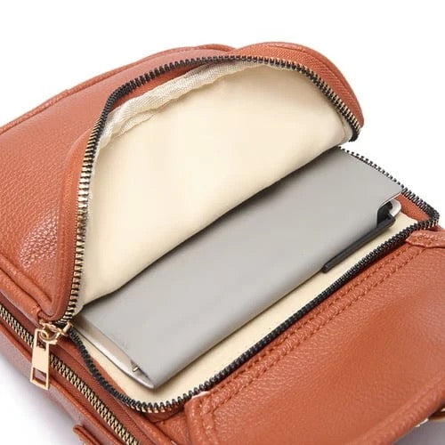 Sac à bandoulière en cuir premium