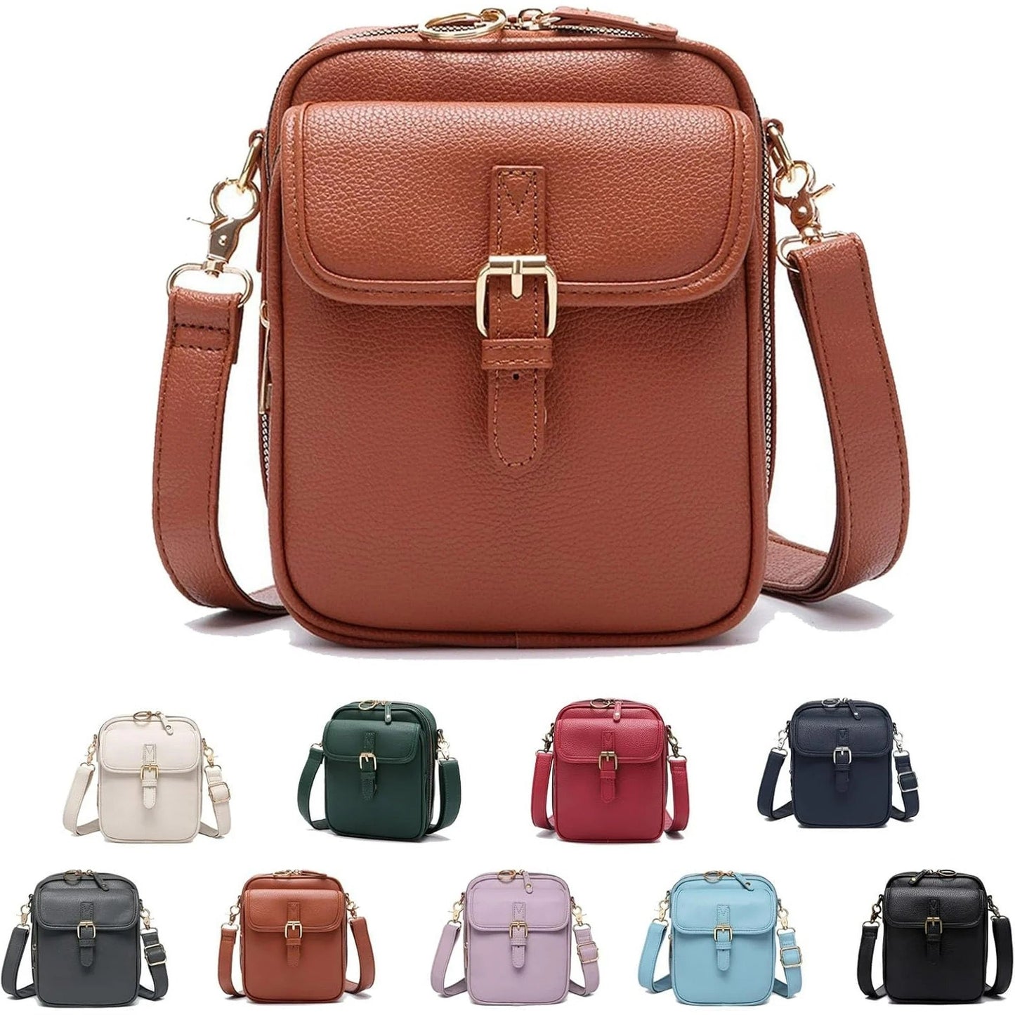 Sac à bandoulière en cuir premium