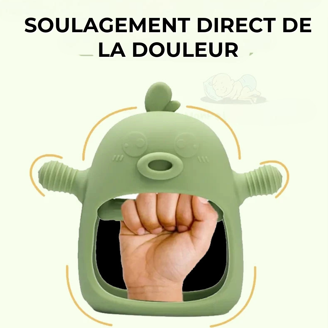 Gant de Dentition en Silicone
