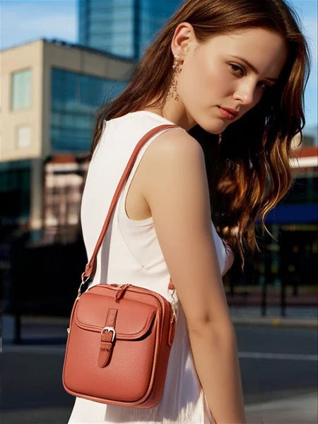 Sac à bandoulière en cuir premium