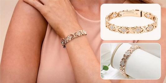 Bracelet Fleur en Cuivre