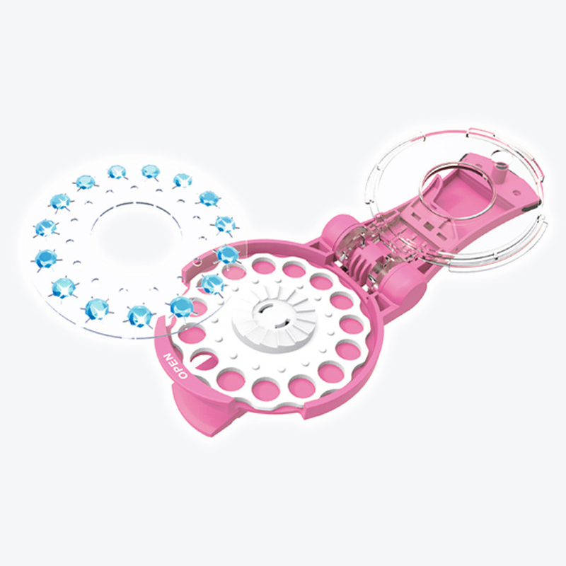 Accessoire cheveux diamant | 12 bandes