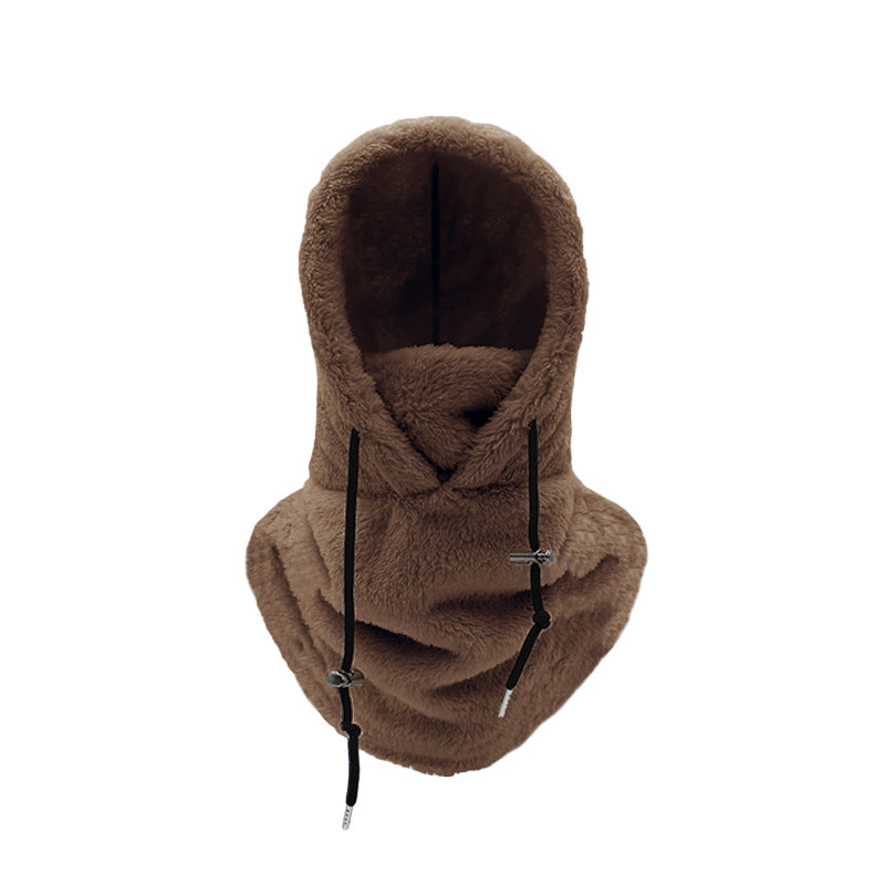 Capuche en fourrure chaude