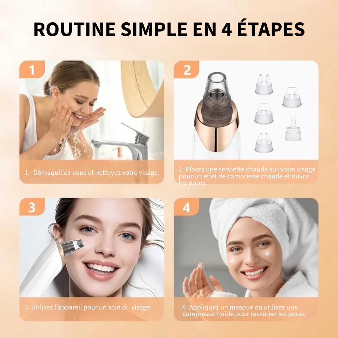 Extracteur de points noirs professionnel