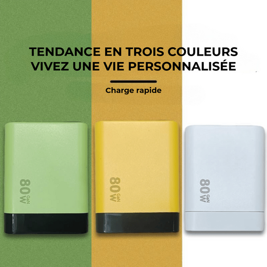 Chargeur Rapide 80W