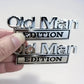 Émblème Auto Old Man Edition