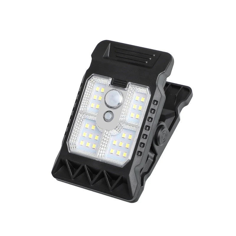 Lampe Solaire à Clip avec Capteur de Mouvement