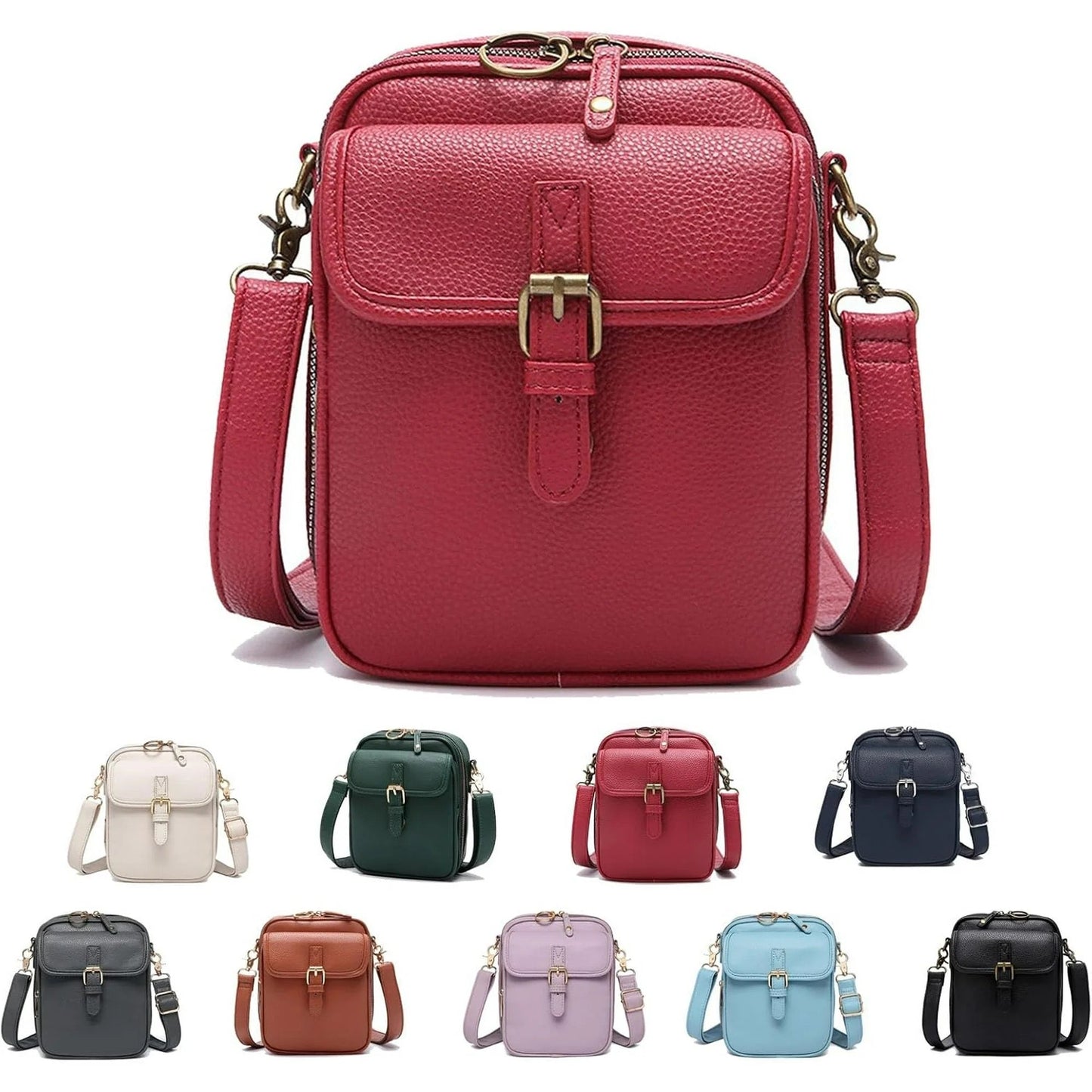 Sac à bandoulière en cuir premium