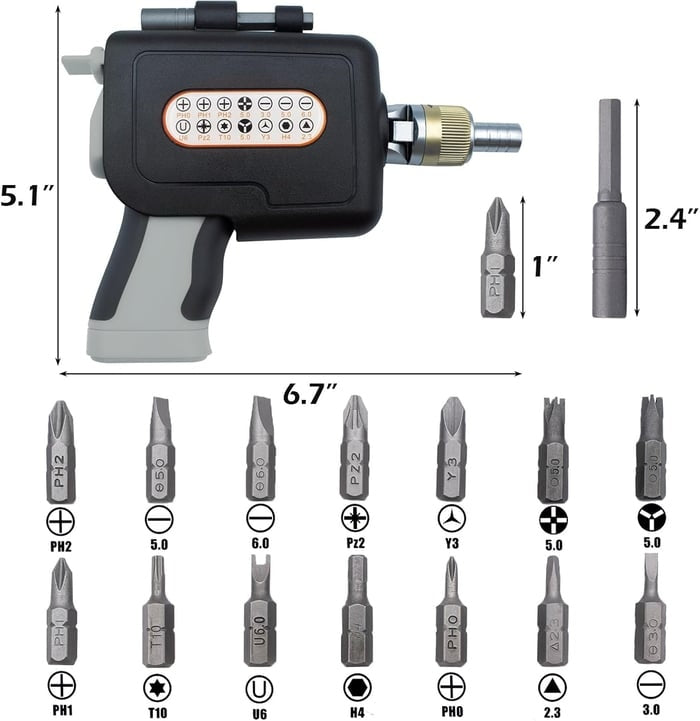 Professionnel 16-en-1 tournevis set